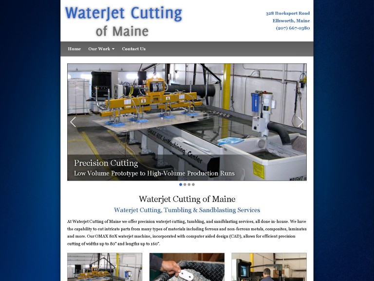 WaterJet Cutting of Maine